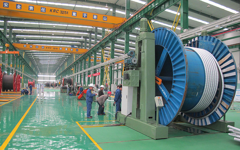 Wuxi Hengtai Cable Machinery Manufacture Co., Ltd lini produksi pabrikan