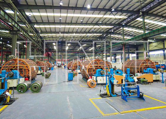 1+6+12+18+24/630 Rigid Stranding Machine Untuk Kawat Aluminium Bulat Atau Sektor Terdampar Atau Tembaga